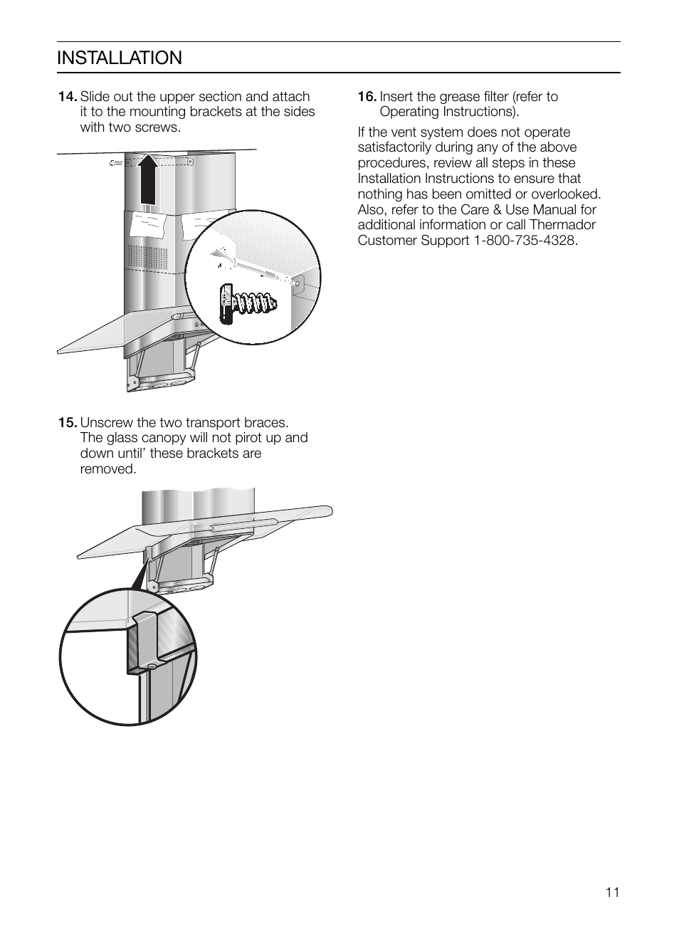 Installation | Bosch HGEW 36 FS User Manual | Page 11 / 32