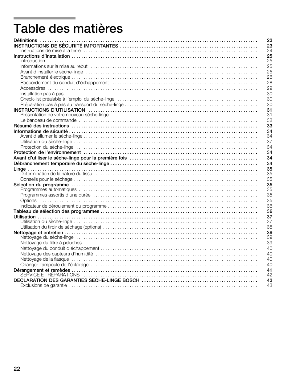 Bosch WTMC3321US User Manual | Page 22 / 64