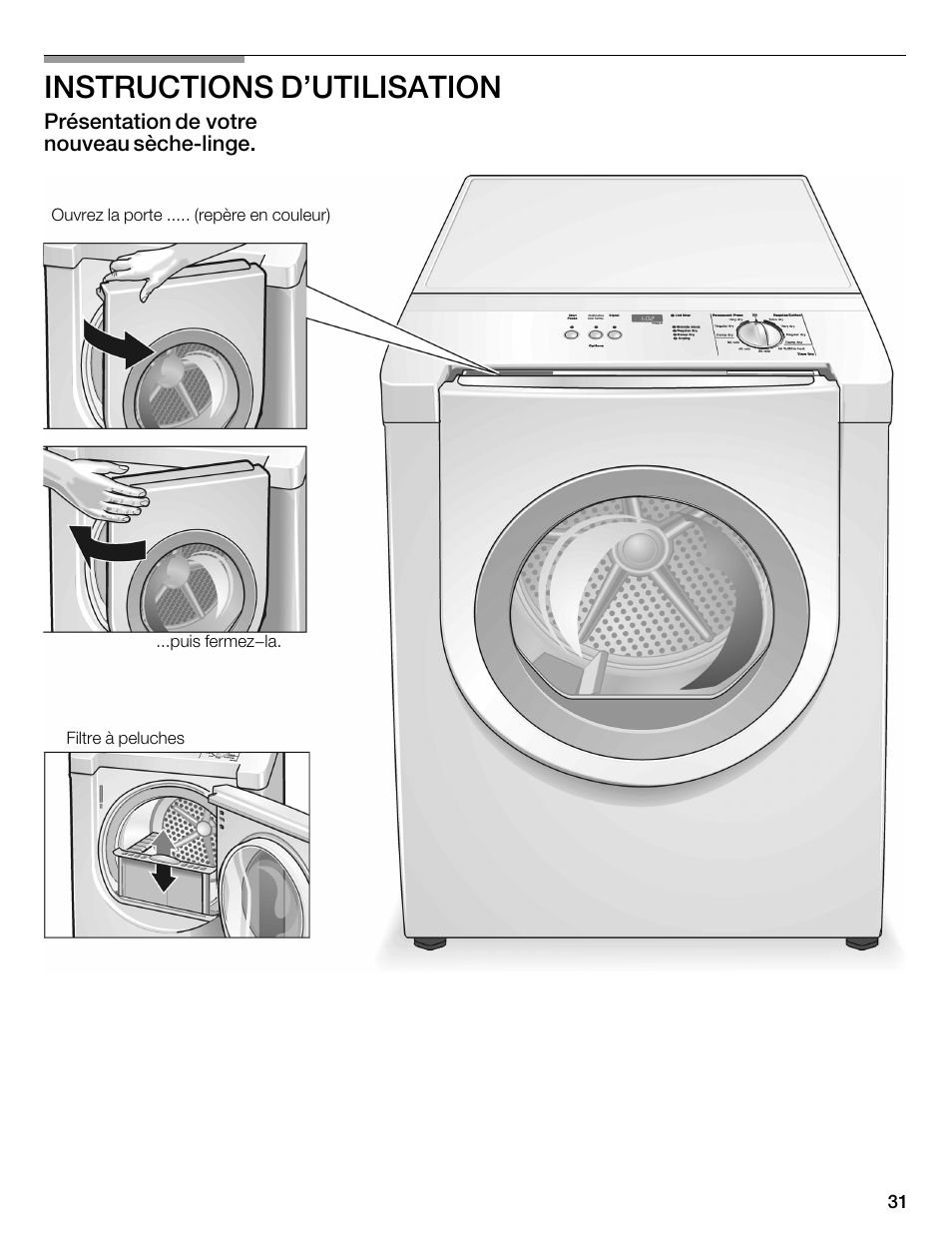 Instructions d'utilisation | Bosch WTMC3321US User Manual | Page 31 / 64