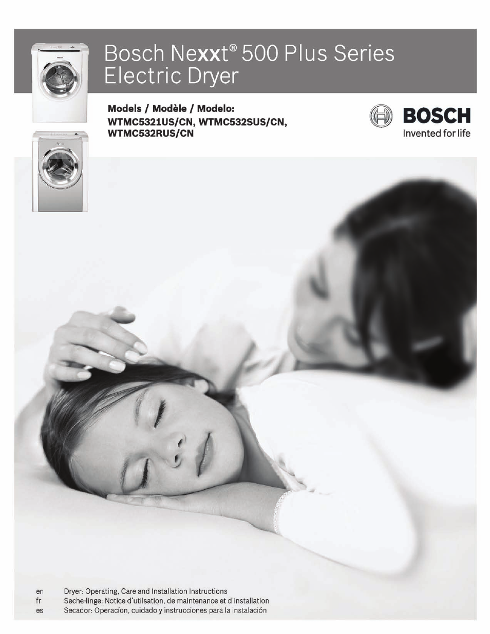 Bosch WTMC5321US/CN User Manual | 68 pages