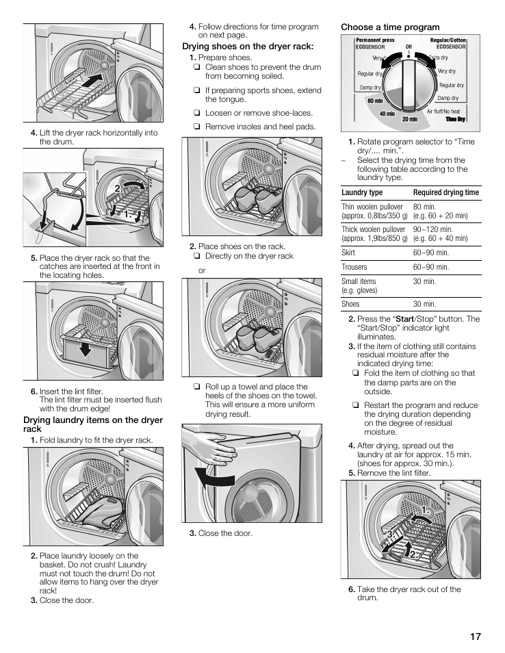 Bosch WTMC5321US/CN User Manual | Page 17 / 68