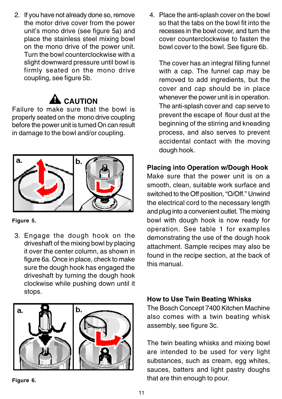 Bosch MUM 7400 UC User Manual | Page 11 / 12