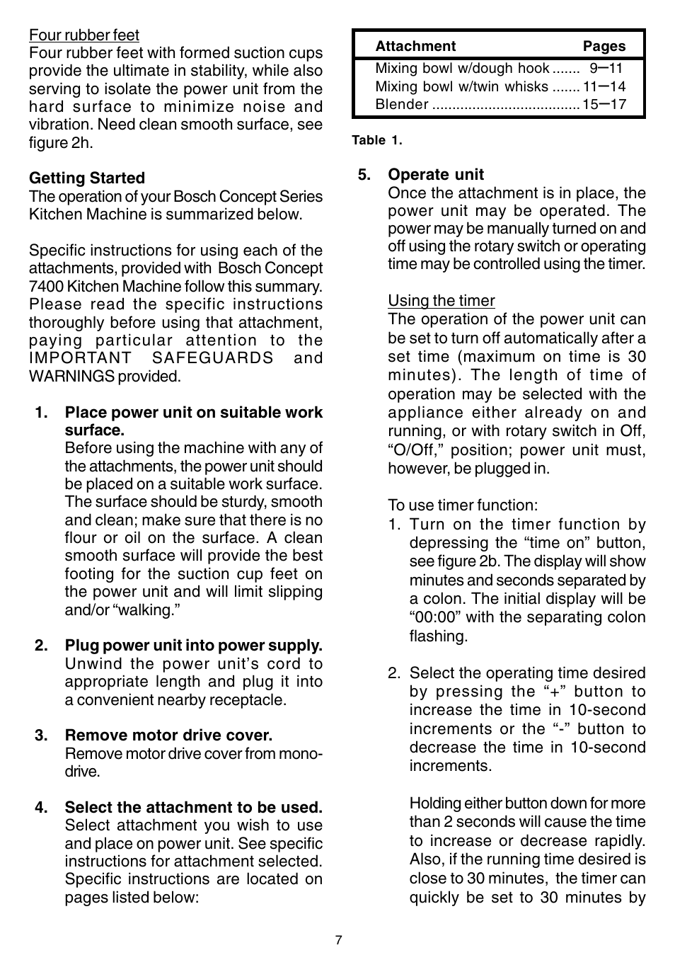 Bosch MUM 7400 UC User Manual | Page 7 / 12