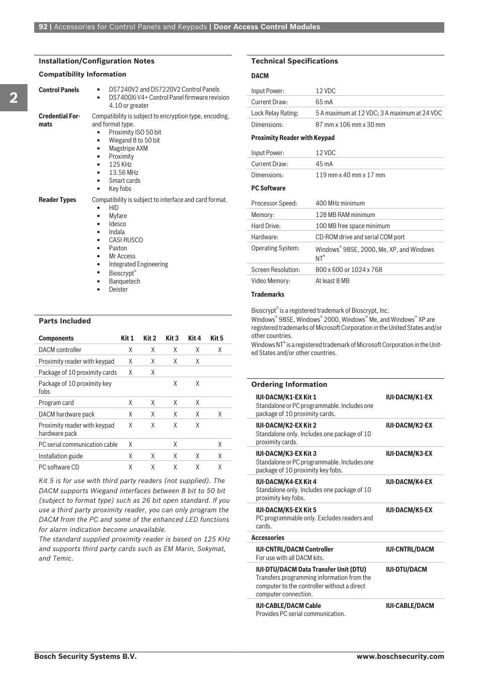 Bosch 8-Dec User Manual | Page 100 / 506