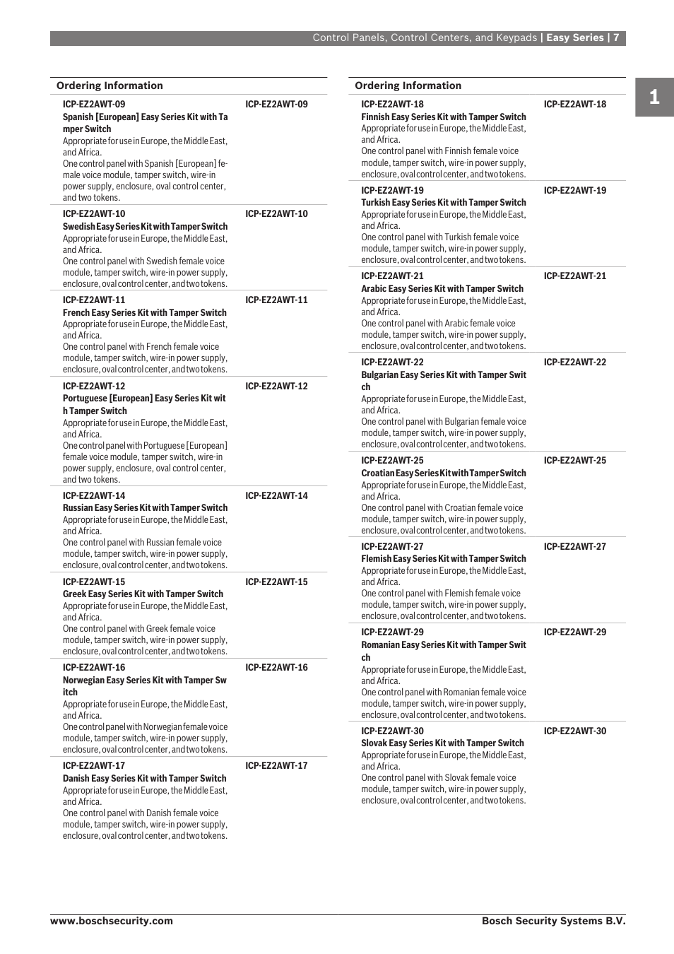 Bosch 8-Dec User Manual | Page 15 / 506