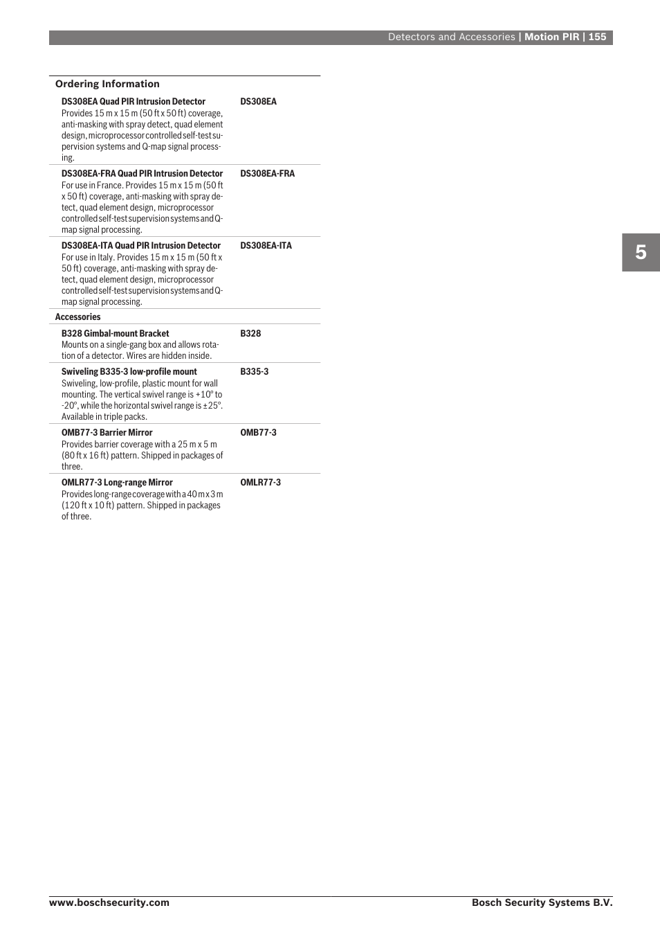 Bosch 8-Dec User Manual | Page 163 / 506
