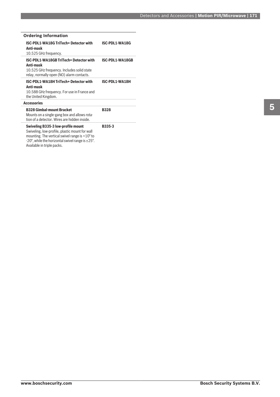 Bosch 8-Dec User Manual | Page 179 / 506
