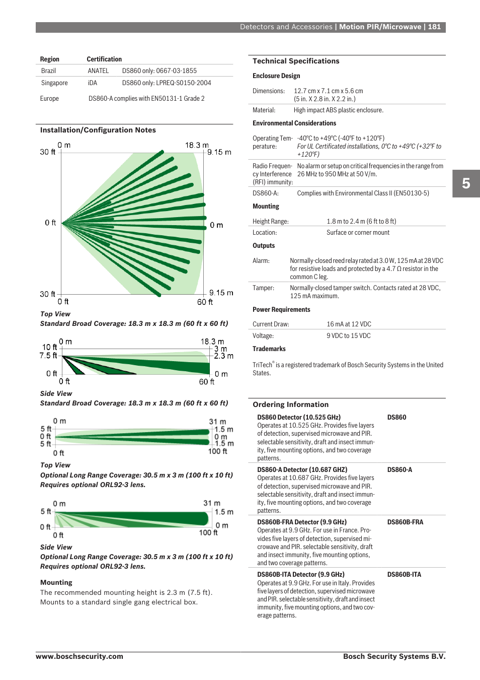Bosch 8-Dec User Manual | Page 189 / 506
