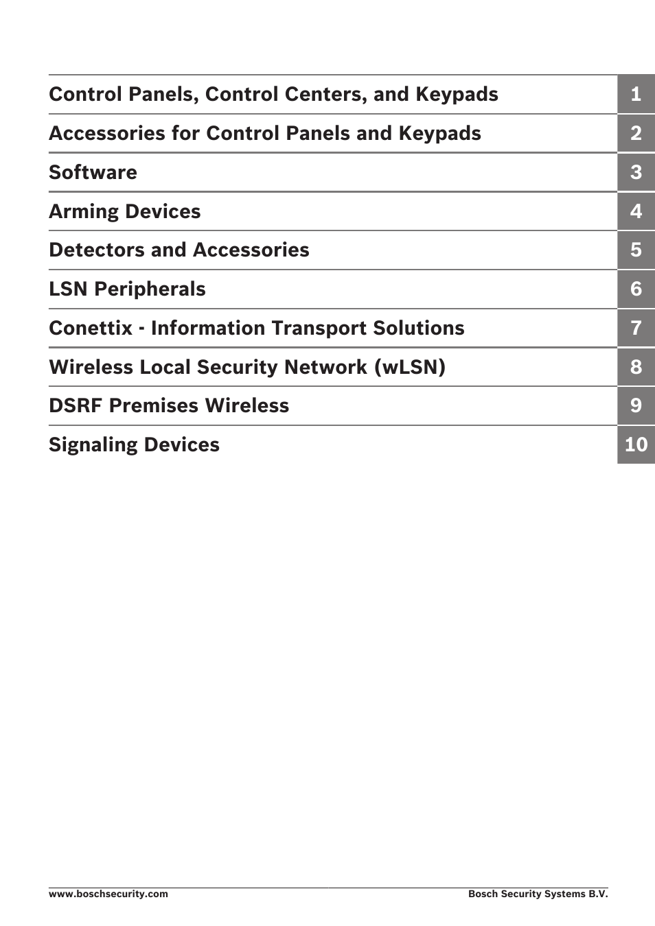 Bosch 8-Dec User Manual | Page 3 / 506