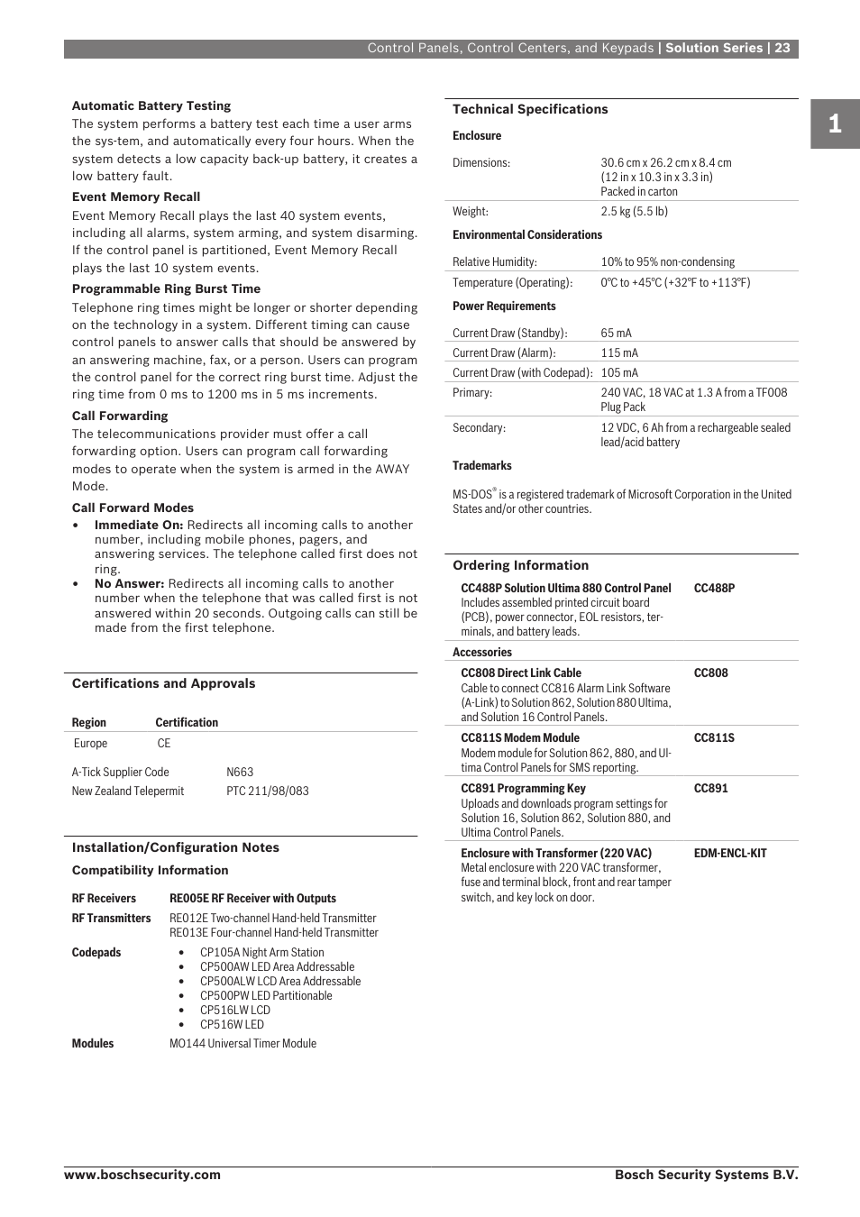 Bosch 8-Dec User Manual | Page 31 / 506