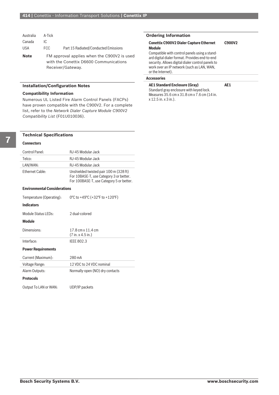 Bosch 8-Dec User Manual | Page 422 / 506