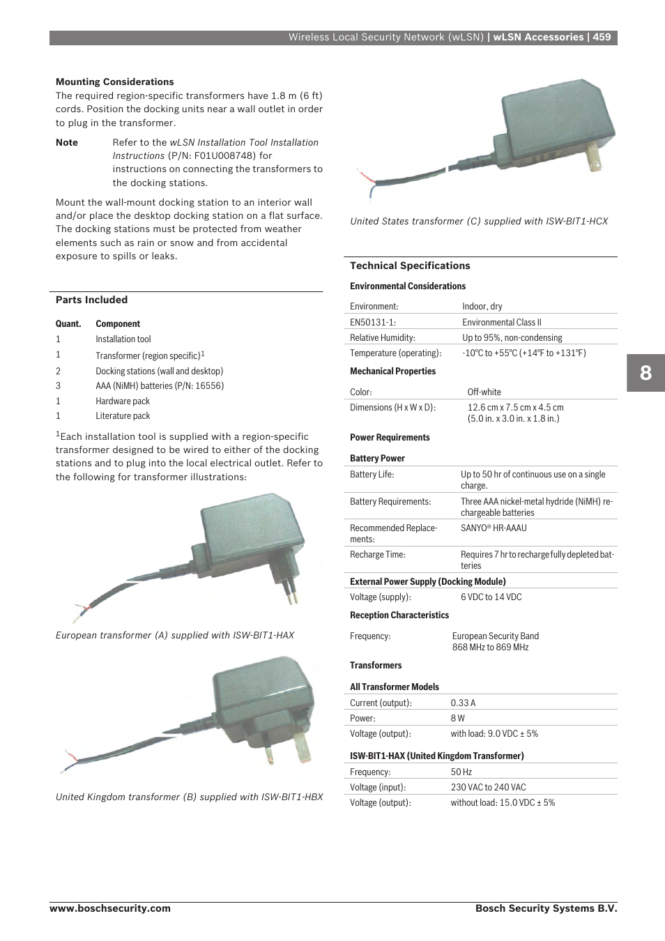 Bosch 8-Dec User Manual | Page 467 / 506