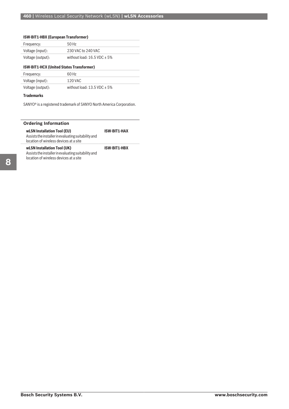 Bosch 8-Dec User Manual | Page 468 / 506