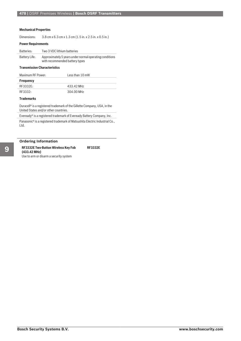 Bosch 8-Dec User Manual | Page 486 / 506
