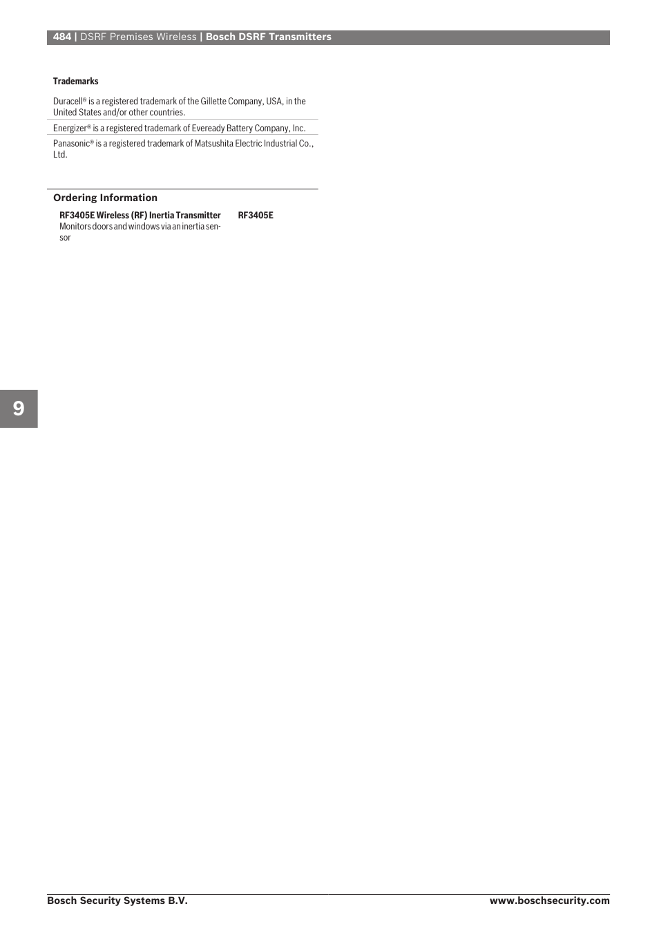 Bosch 8-Dec User Manual | Page 492 / 506