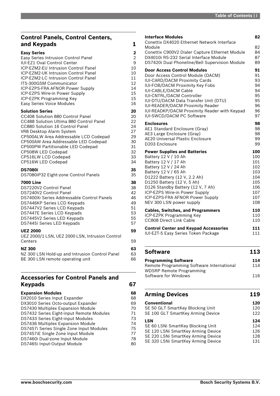 Bosch 8-Dec User Manual | Page 5 / 506
