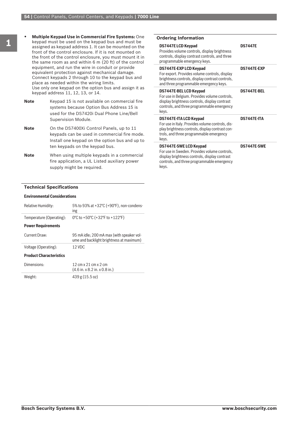 Bosch 8-Dec User Manual | Page 62 / 506
