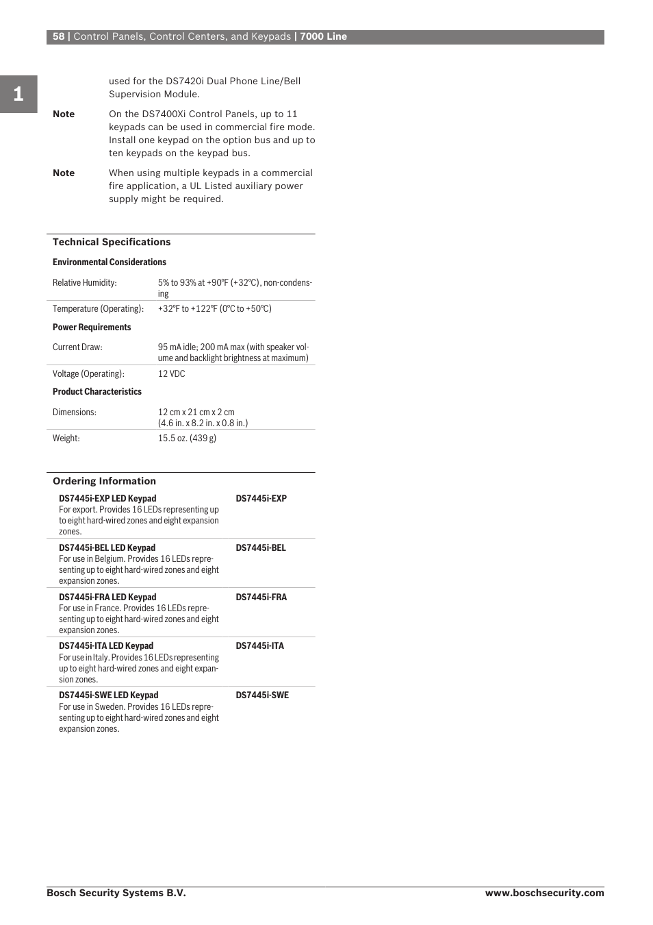 Bosch 8-Dec User Manual | Page 66 / 506