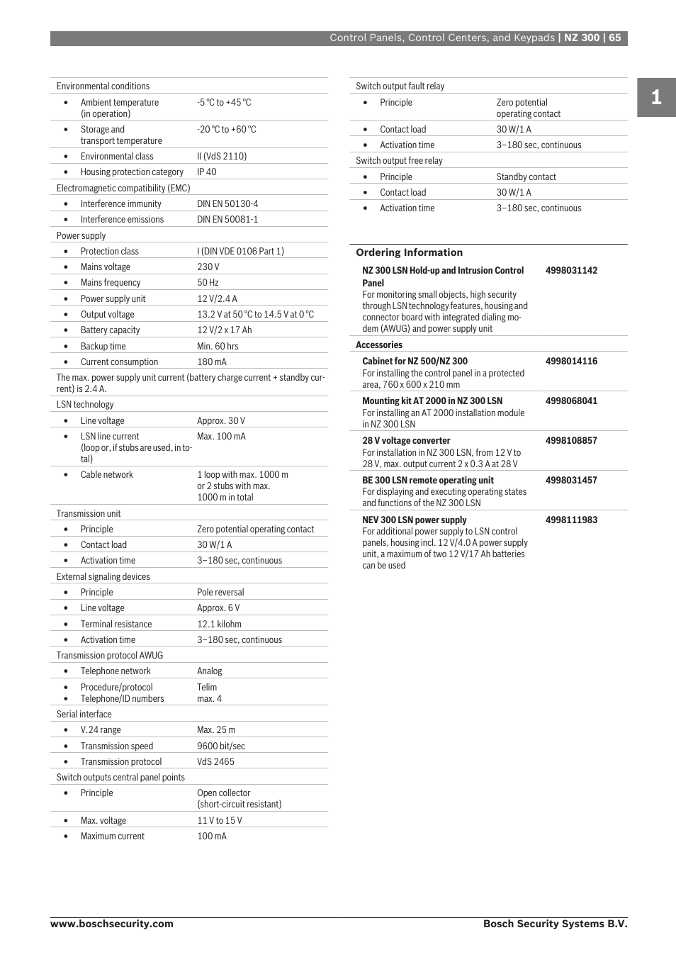 Bosch 8-Dec User Manual | Page 73 / 506