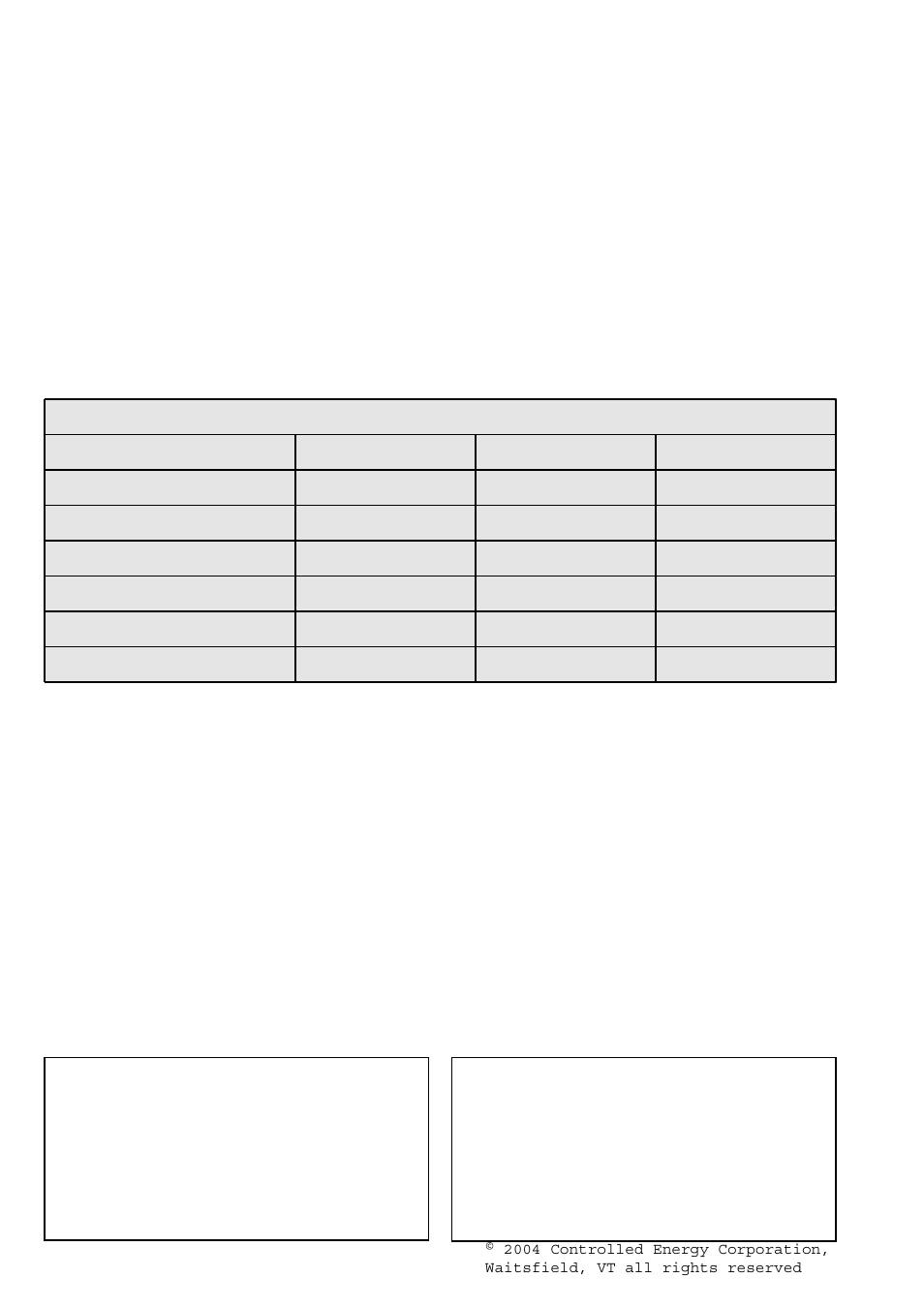 Controlled energy corp | Bosch 125FX LP User Manual | Page 26 / 26