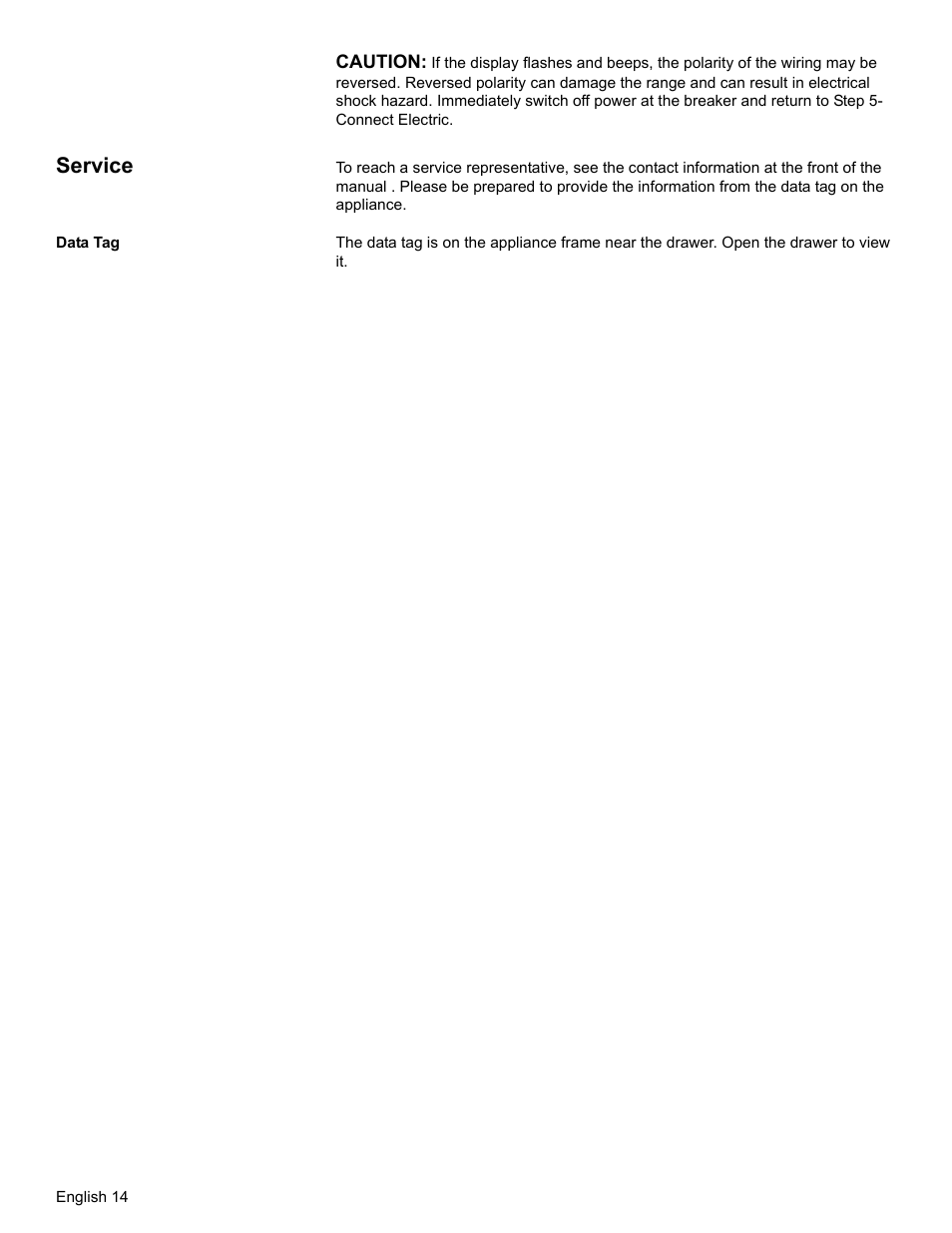 Service, Data tag | Bosch HES7052U User Manual | Page 16 / 48