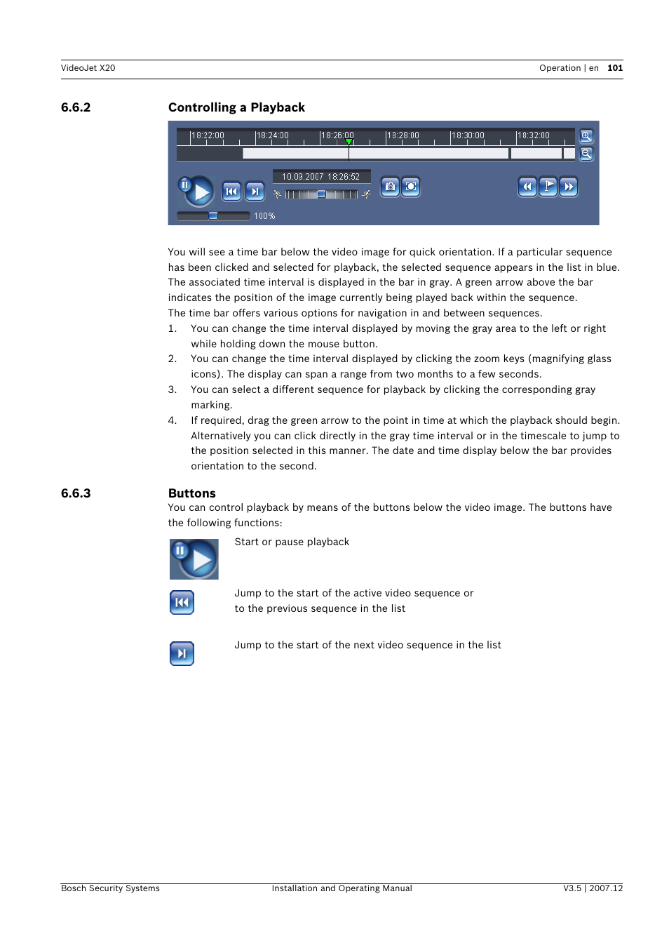 Bosch VIDEOJET X20 User Manual | Page 101 / 130