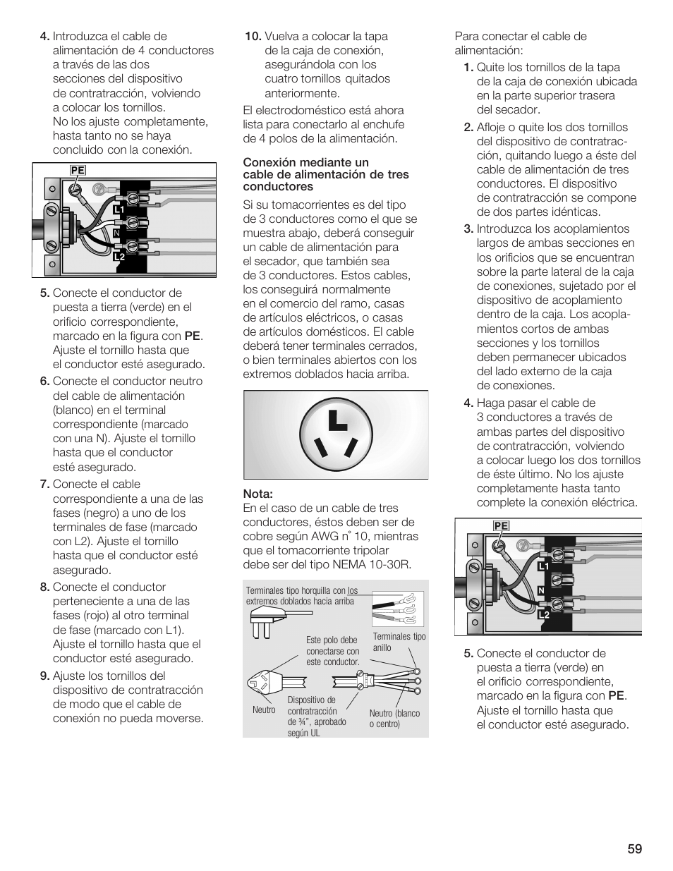 Bosch WTA 4410 CN User Manual | Page 59 / 76