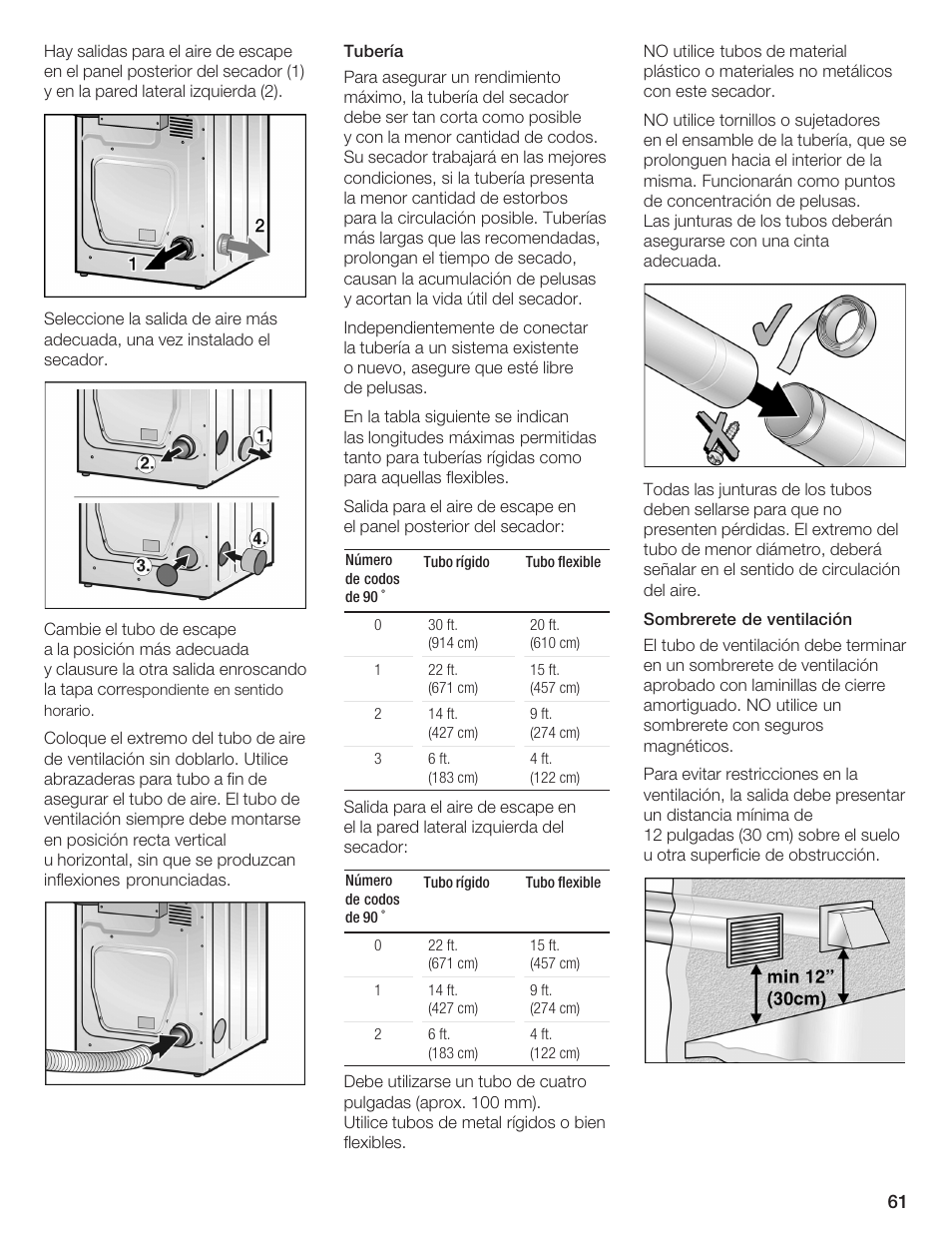 Bosch WTA 4410 CN User Manual | Page 61 / 76