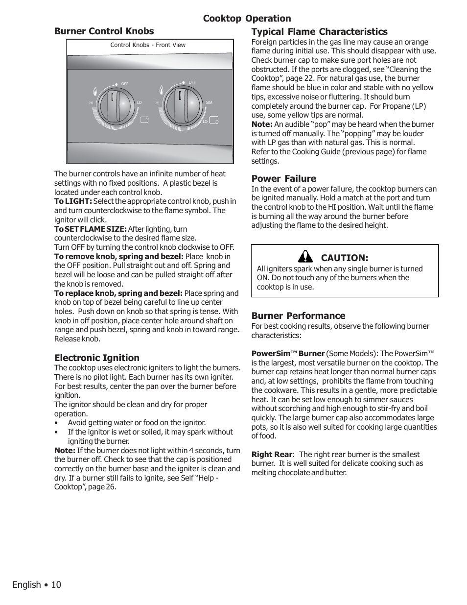 Bosch BOSCH GAS FREE-STANDING CONVECTION RANGE User Manual | Page 14 / 104