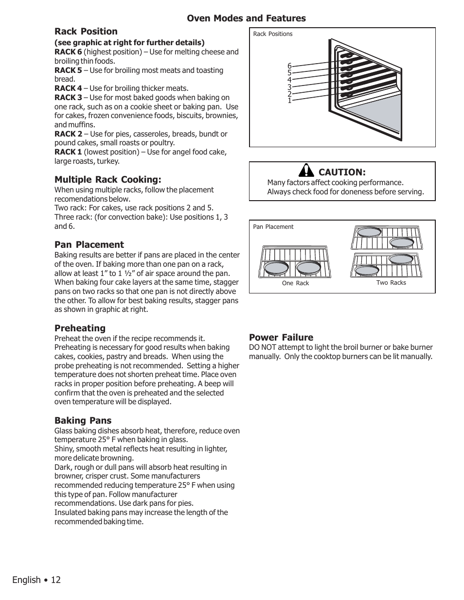 Bosch BOSCH GAS FREE-STANDING CONVECTION RANGE User Manual | Page 16 / 104