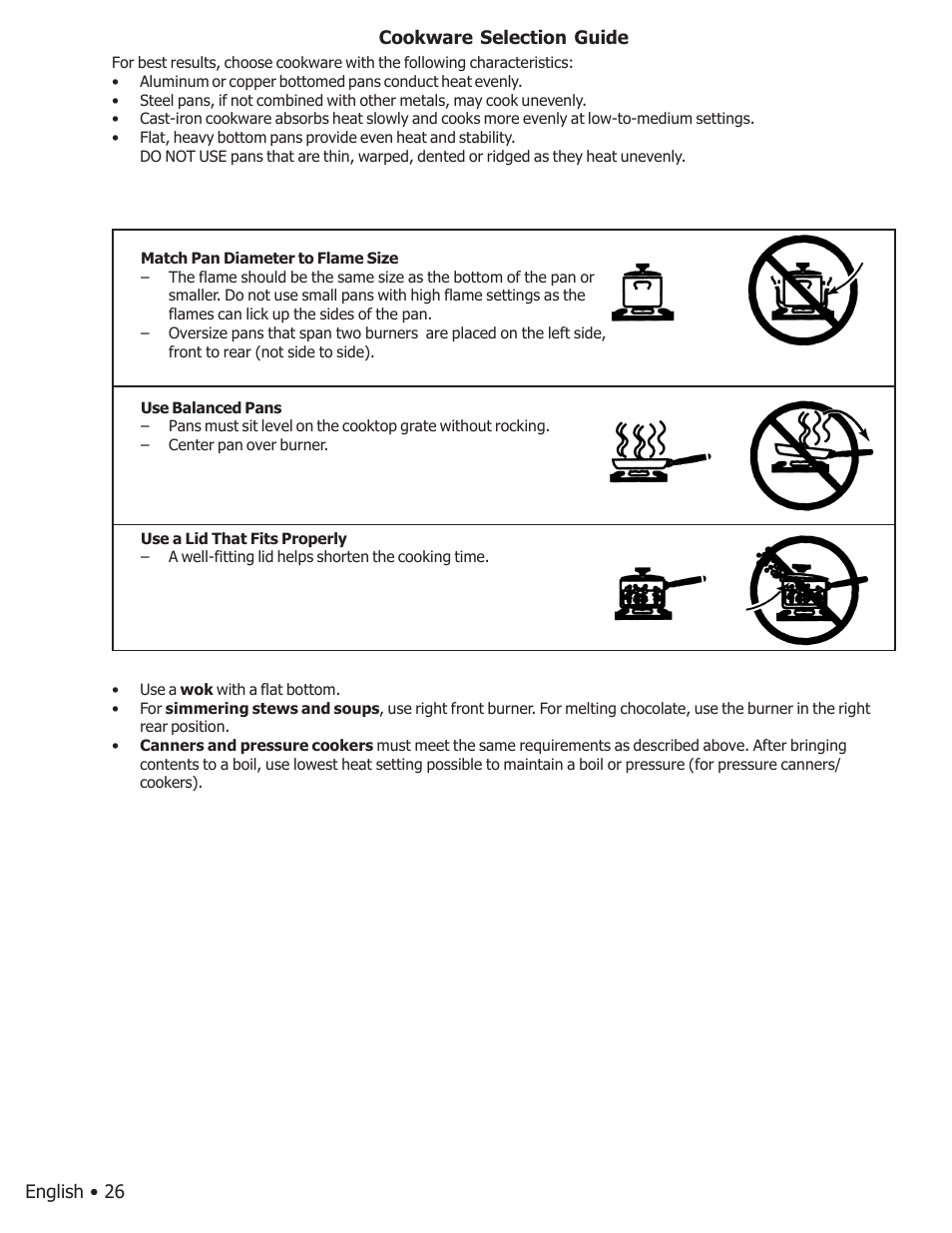 Bosch BOSCH GAS FREE-STANDING CONVECTION RANGE User Manual | Page 30 / 104