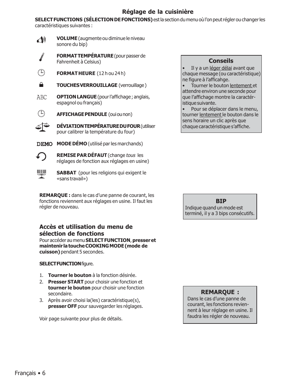 Bosch BOSCH GAS FREE-STANDING CONVECTION RANGE User Manual | Page 44 / 104