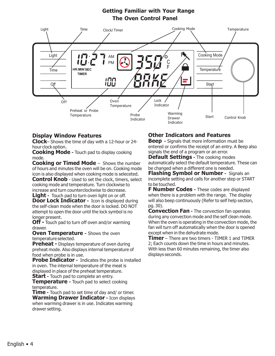 Bosch BOSCH GAS FREE-STANDING CONVECTION RANGE User Manual | Page 8 / 104