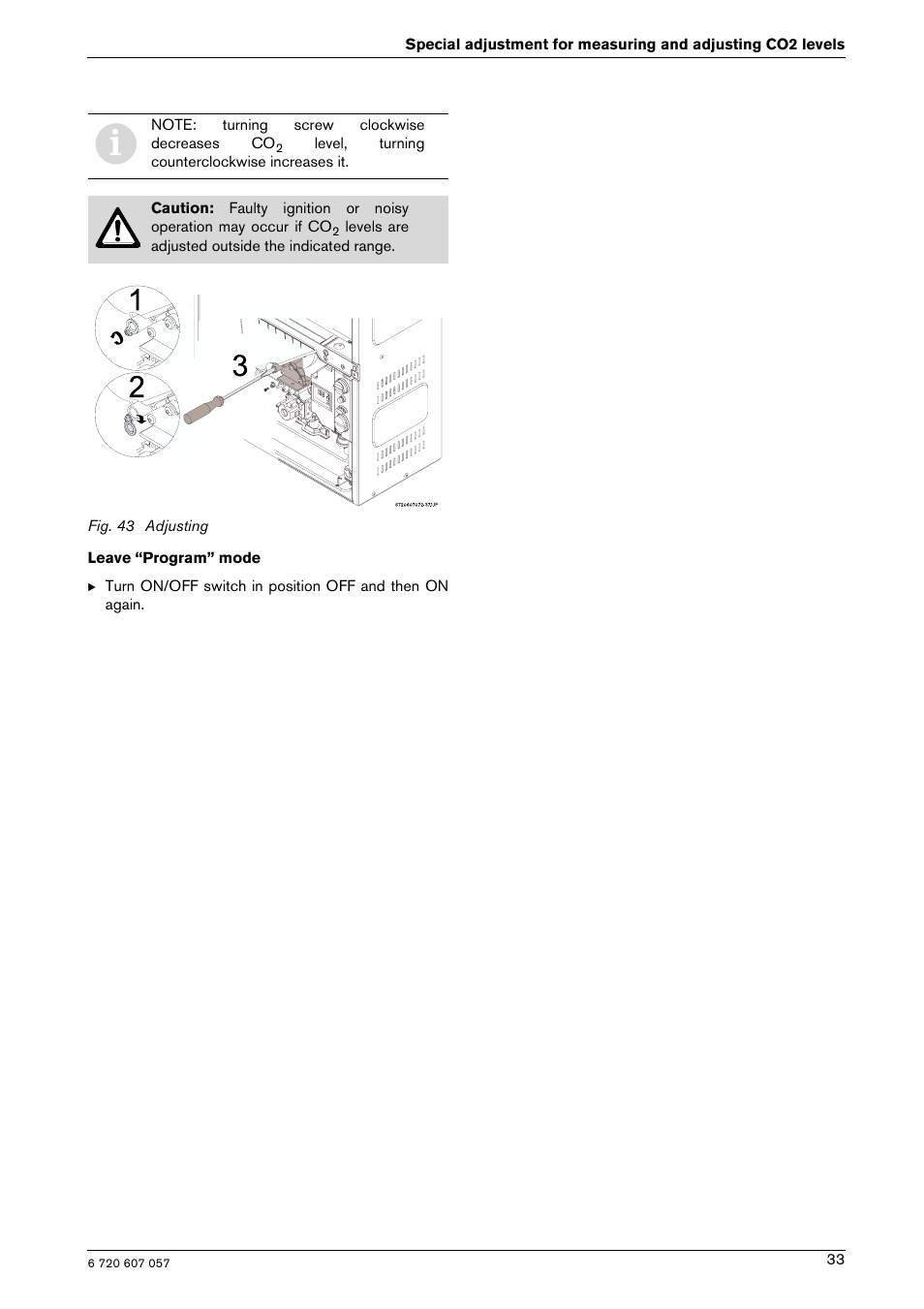 Bosch AQUA STAR 250SX LP User Manual | Page 33 / 36