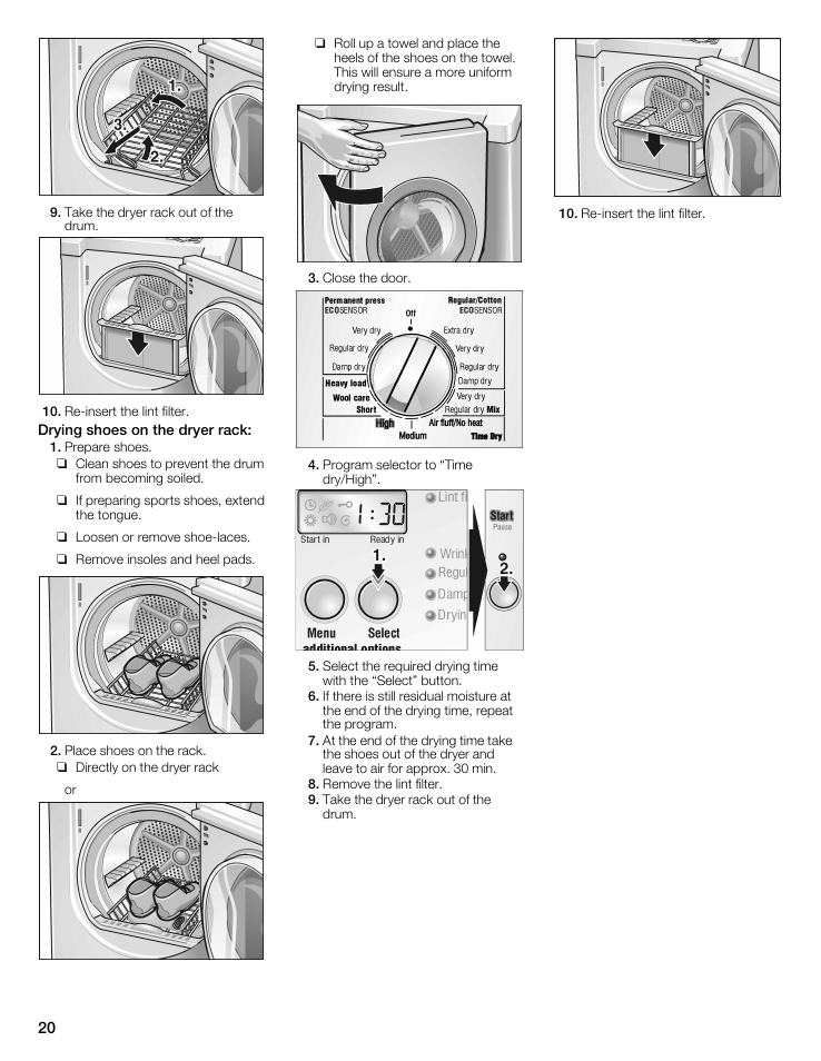 Bosch WTMC8521UC User Manual | Page 20 / 80