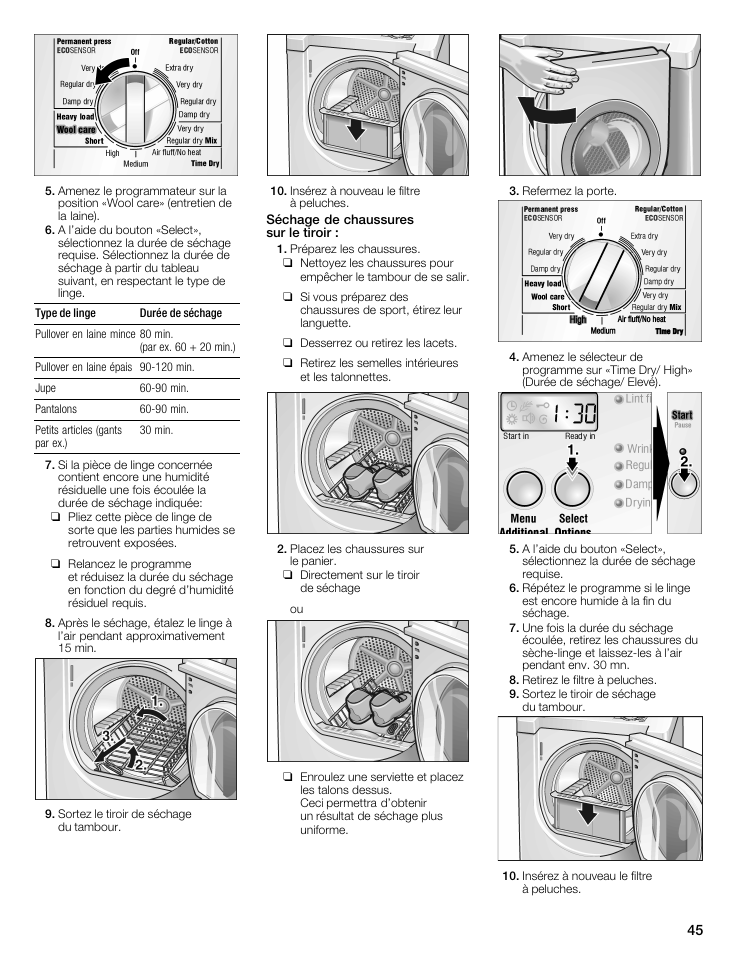 Bosch WTMC8521UC User Manual | Page 45 / 80