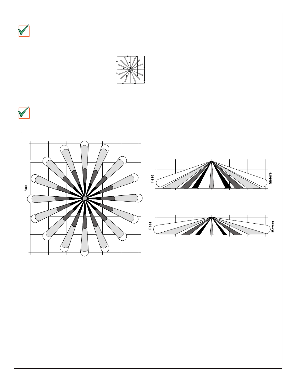 0 setup and walk testing, 0 maintenance, 0 coverage patterns | Bosch MX938I User Manual | Page 4 / 4