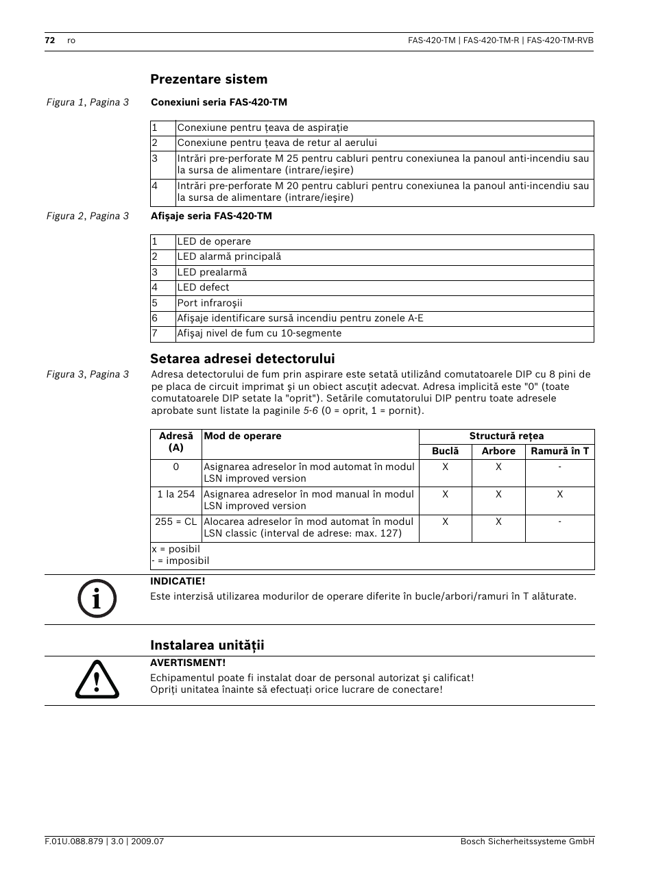 Bosch FAS-420-TM-RVB User Manual | Page 72 / 98
