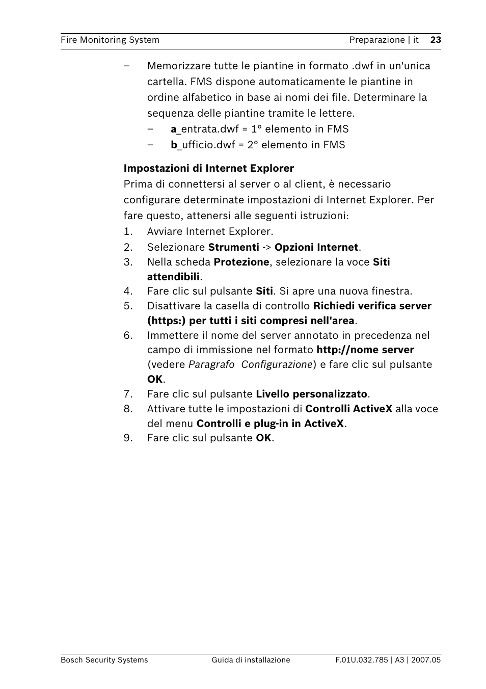 Bosch FSM-2000 User Manual | Page 23 / 40