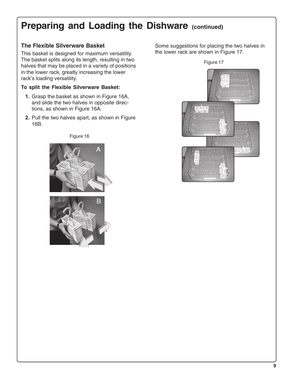 Preparing and loading the dishware | Bosch SHE47C0 User Manual | Page 11 / 64