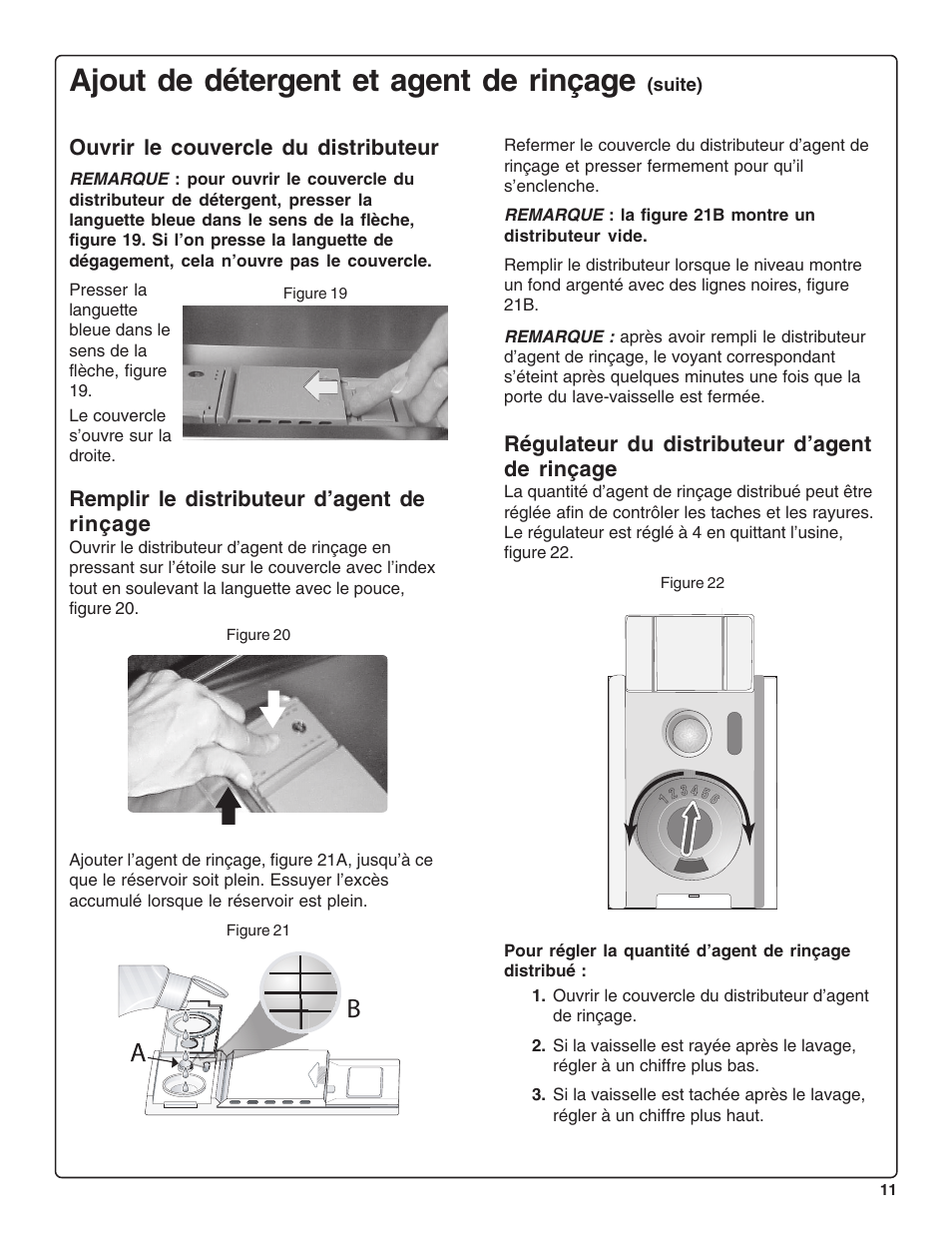 Ajout de détergent et agent de rinçage | Bosch SHE47C0 User Manual | Page 33 / 64