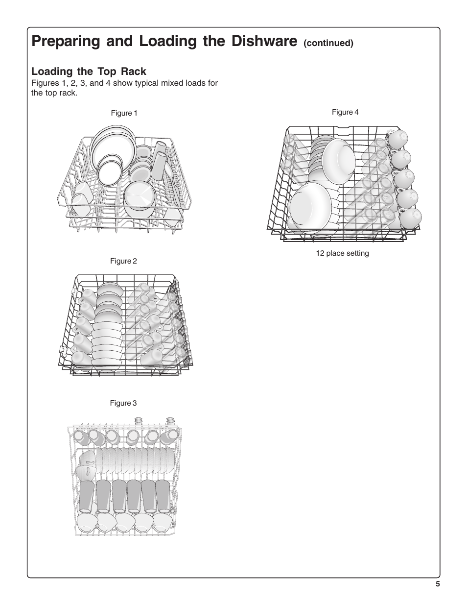 Preparing and loading the dishware | Bosch SHE47C0 User Manual | Page 7 / 64