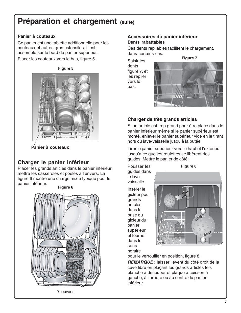 Préparation et chargement, Charger le panier inférieur | Bosch SRV53C User Manual | Page 29 / 64