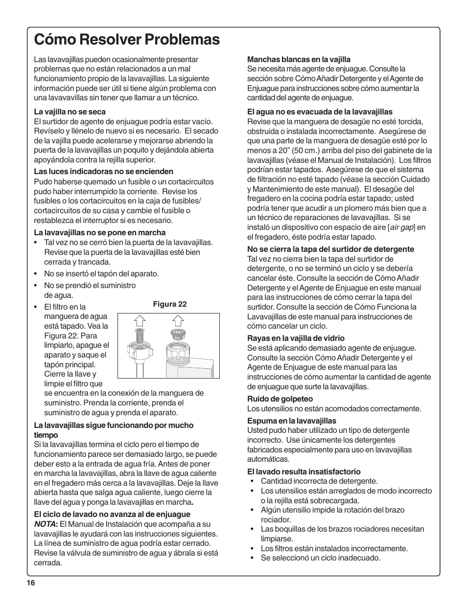 Cómo resolver problemas | Bosch SRV53C User Manual | Page 58 / 64