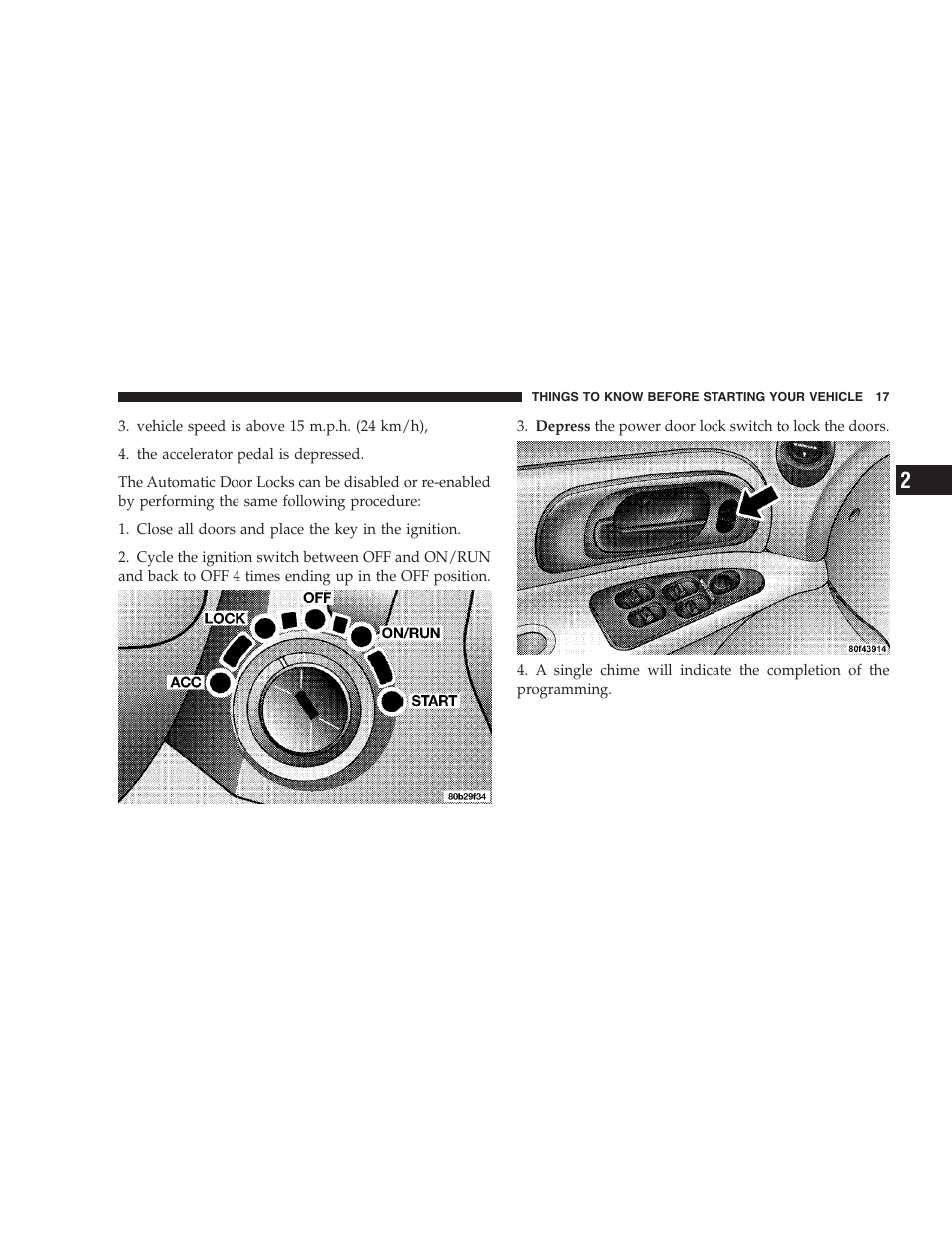 Chrysler 2004 300M User Manual | Page 17 / 277