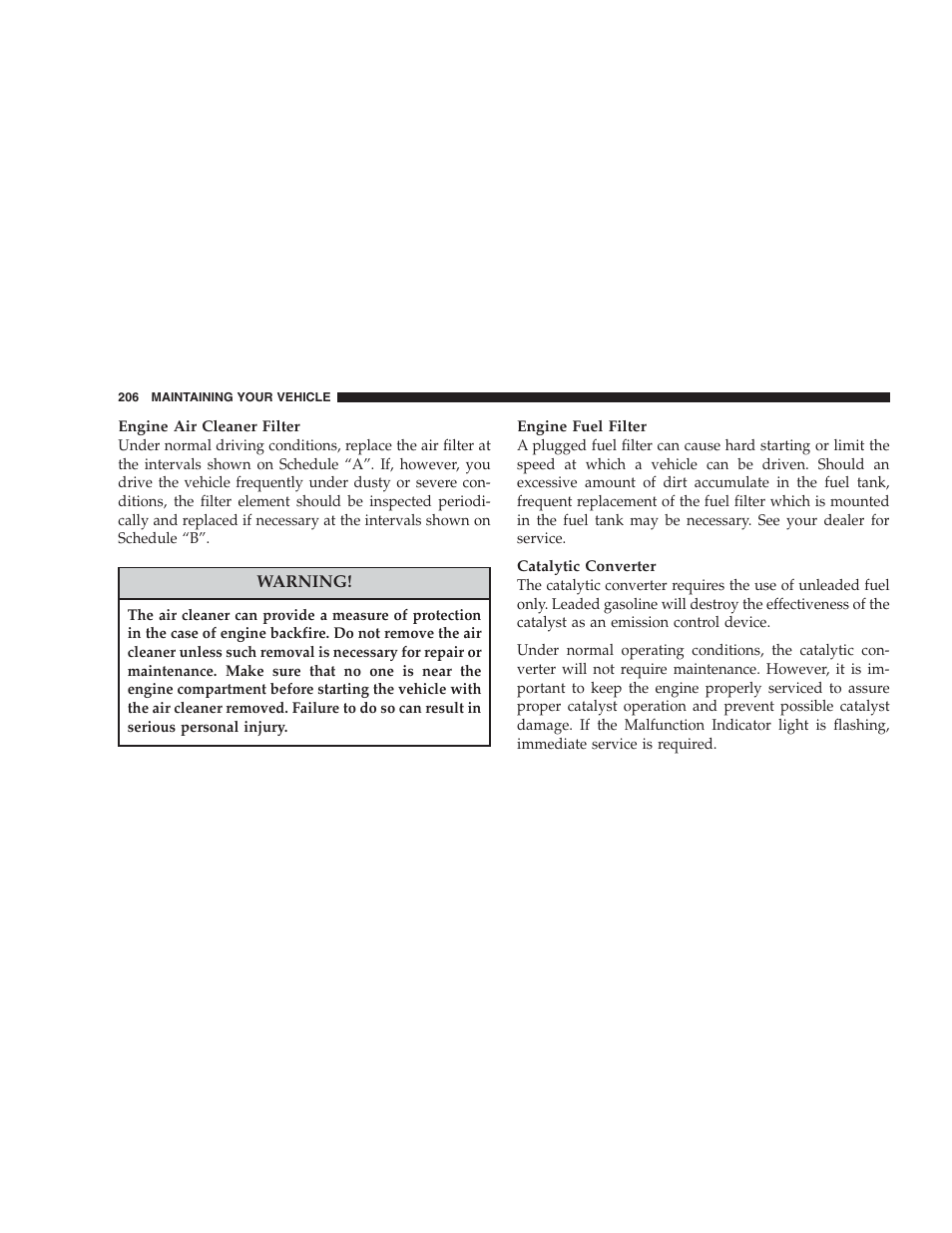 Chrysler 2004 300M User Manual | Page 206 / 277