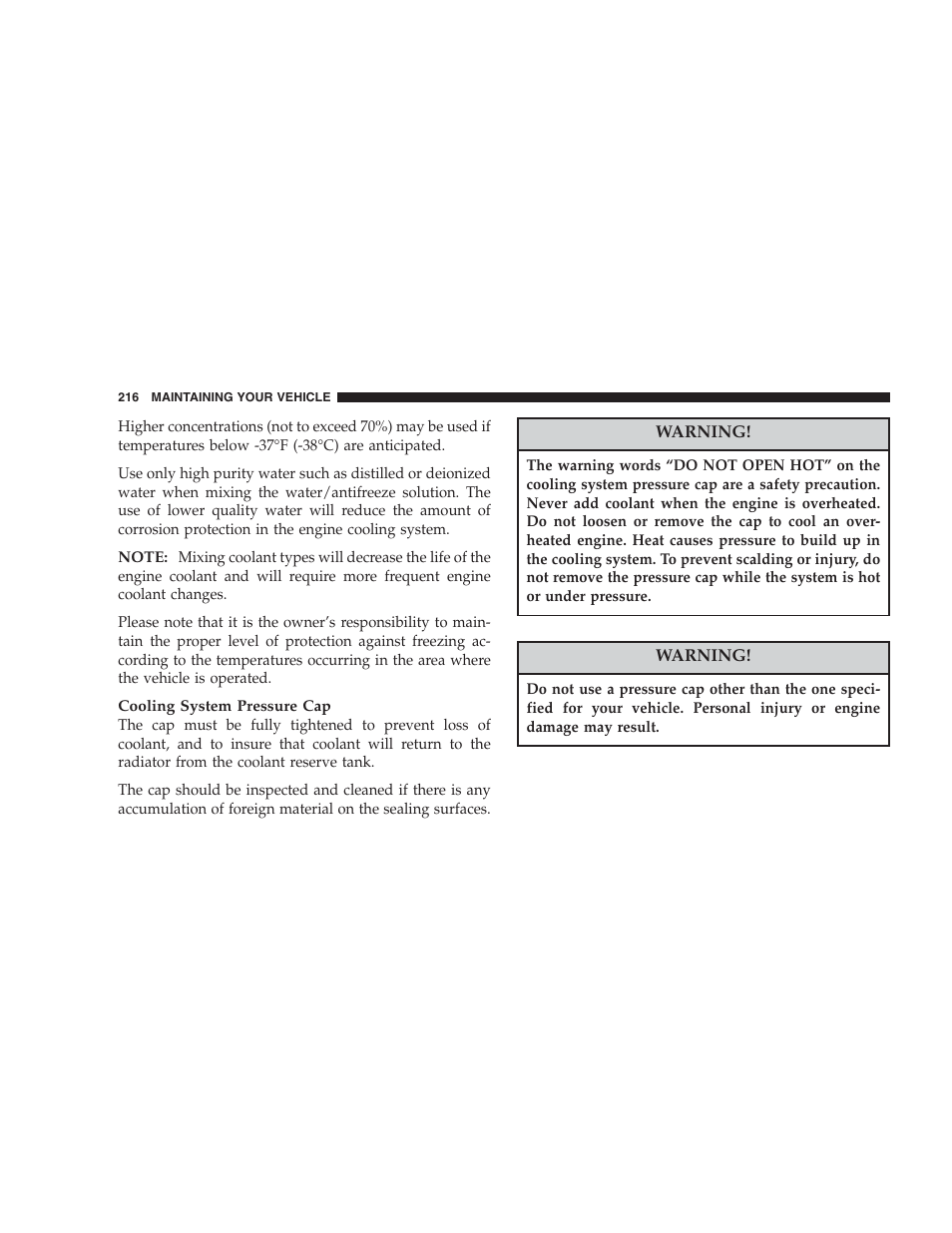 Chrysler 2004 300M User Manual | Page 216 / 277