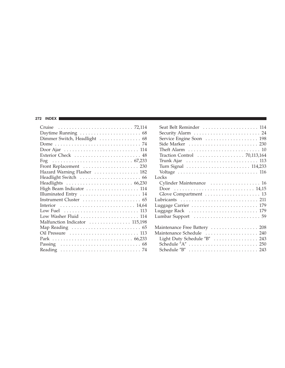 Chrysler 2004 300M User Manual | Page 272 / 277