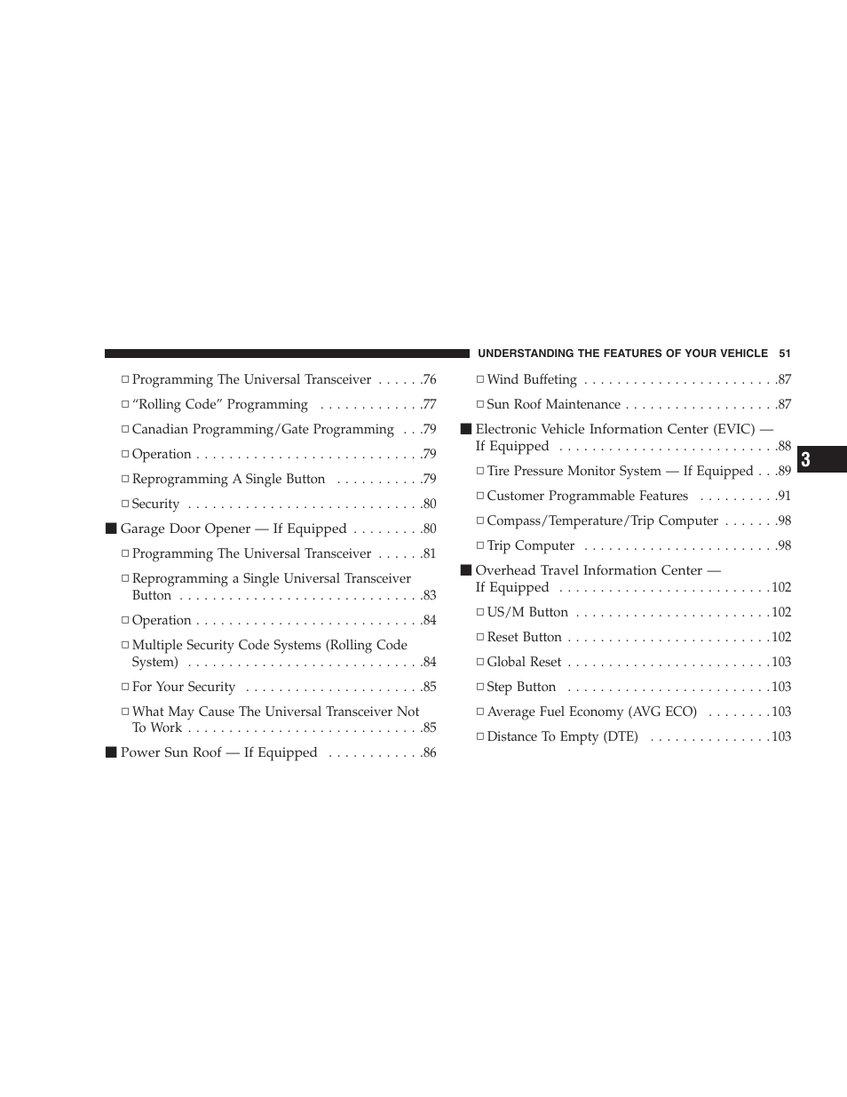 Chrysler 2004 300M User Manual | Page 51 / 277