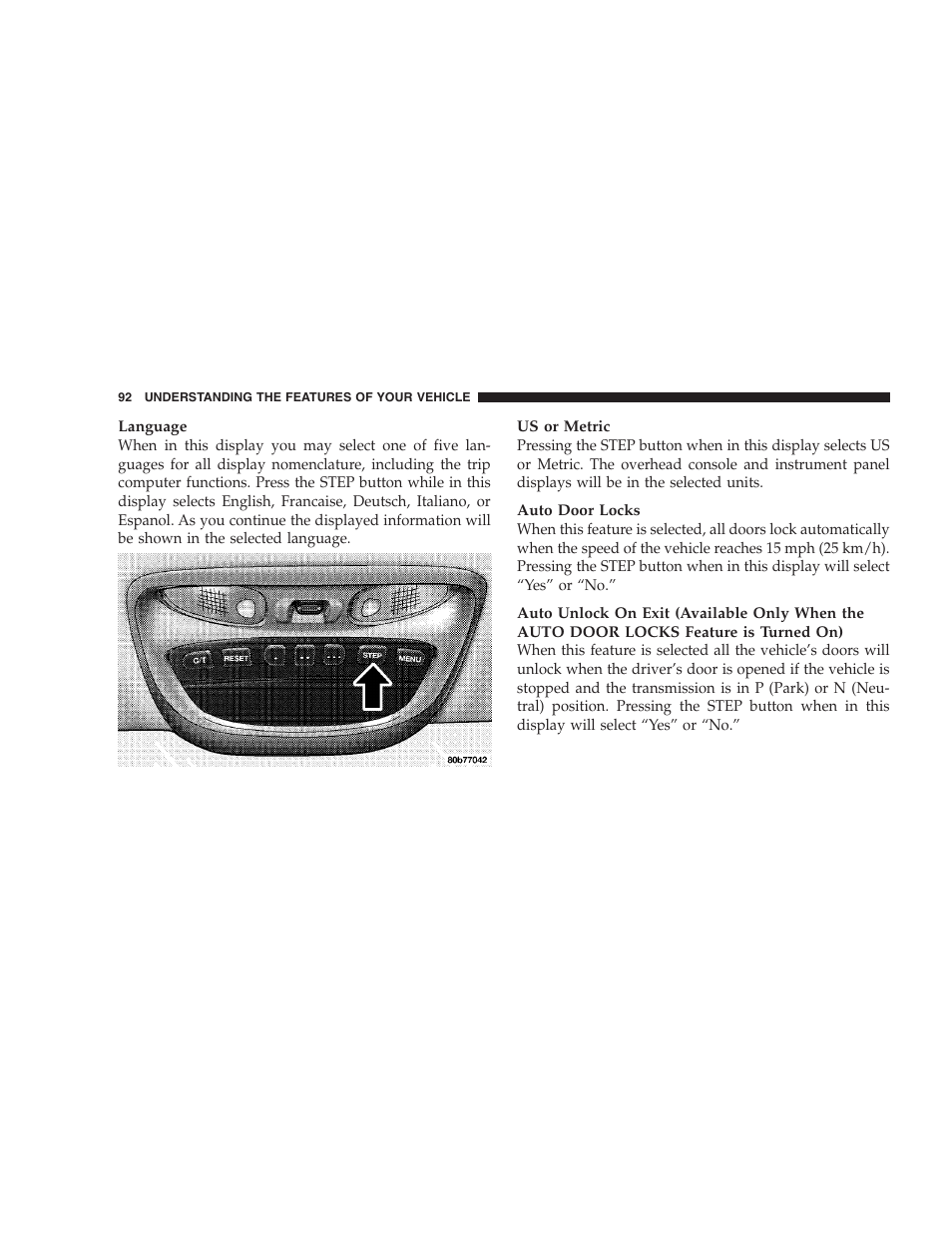 Chrysler 2004 300M User Manual | Page 92 / 277